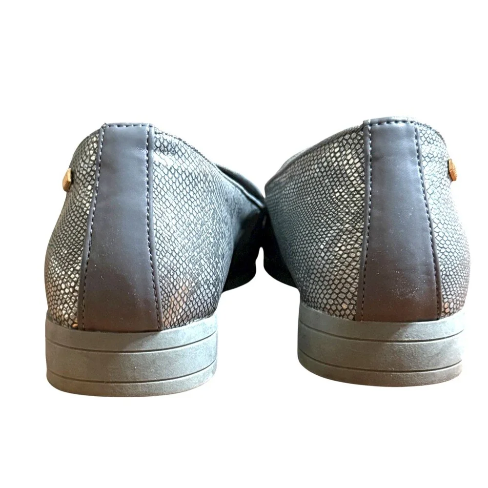 Uubaris Silver Faux Snake Loafers Slip On Dress Tuxedo Shoes Going‎ Out Mens 13